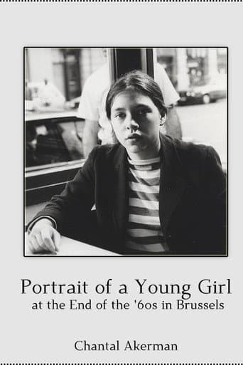 Portrait of a Young Girl at the End of the 60s in Brussels poster