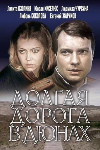 Long Road in the Dunes poster