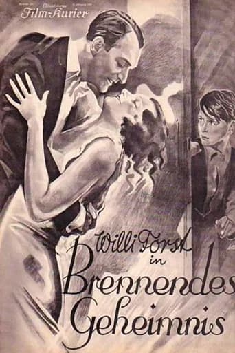 The Burning Secret poster